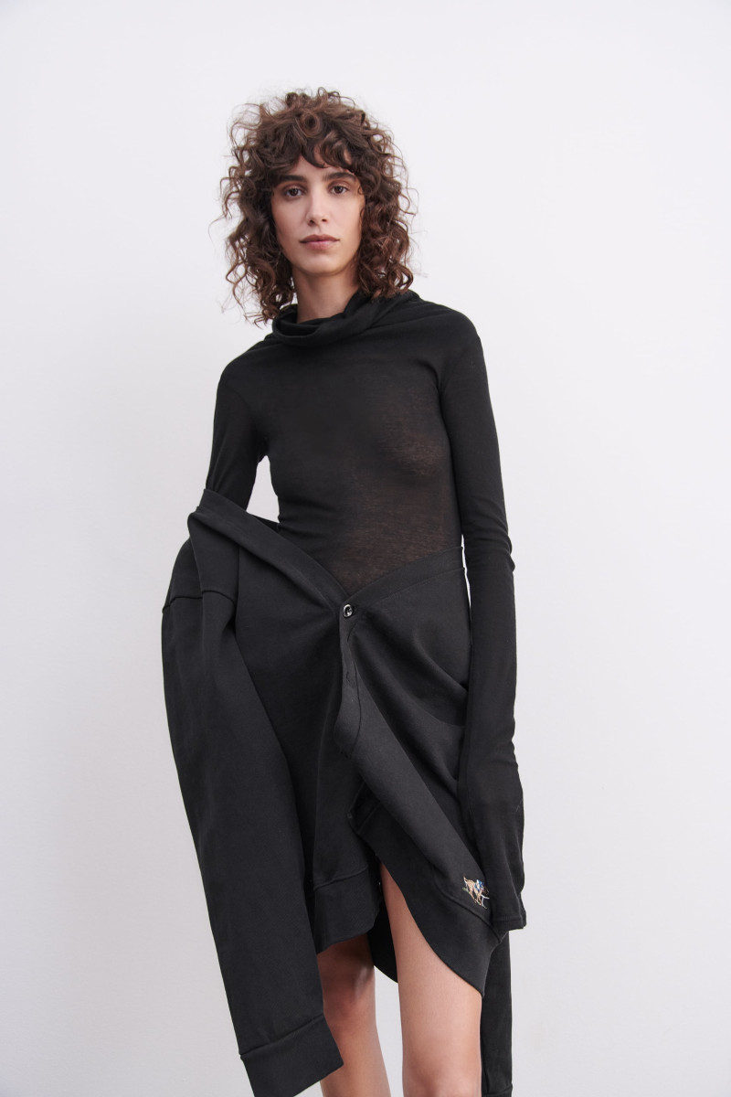 Mica Arganaraz featured in  the Zara catalogue for Autumn/Winter 2023