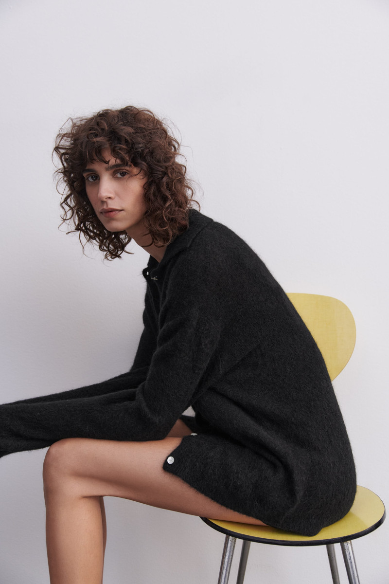 Mica Arganaraz featured in  the Zara catalogue for Autumn/Winter 2023