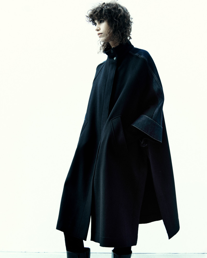 Mica Arganaraz featured in  the Zara catalogue for Autumn/Winter 2023