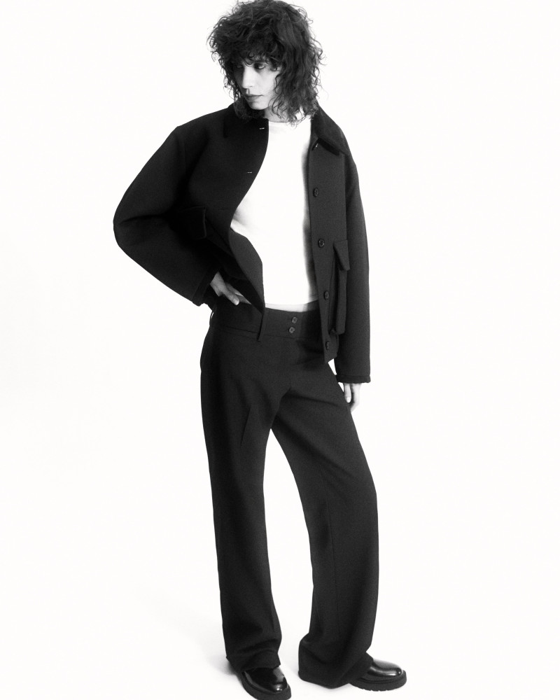 Mica Arganaraz featured in  the Zara catalogue for Autumn/Winter 2023