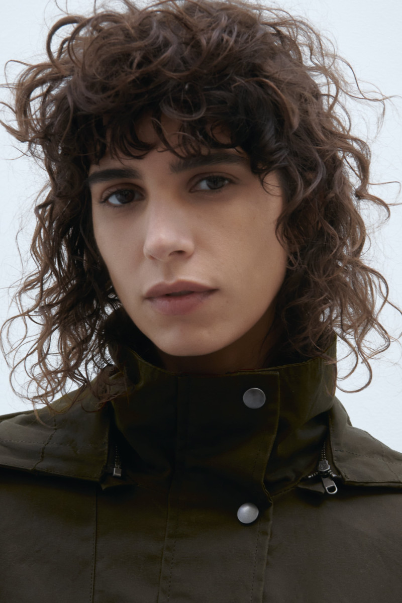 Mica Arganaraz featured in  the Zara catalogue for Autumn/Winter 2023