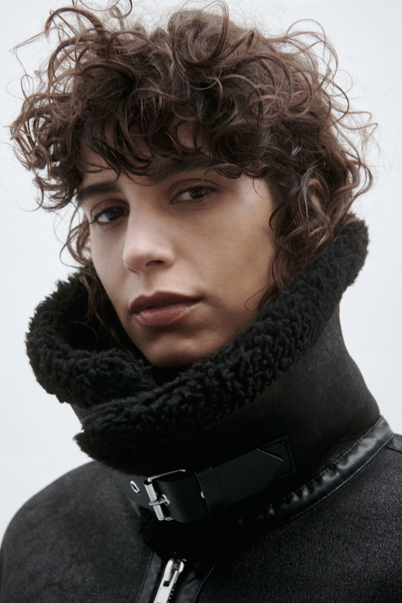 Mica Arganaraz featured in  the Zara catalogue for Autumn/Winter 2023