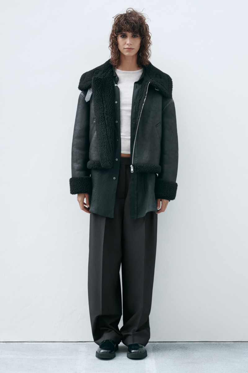 Mica Arganaraz featured in  the Zara catalogue for Autumn/Winter 2023