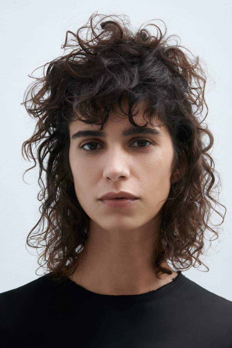 Mica Arganaraz featured in  the Zara catalogue for Autumn/Winter 2023