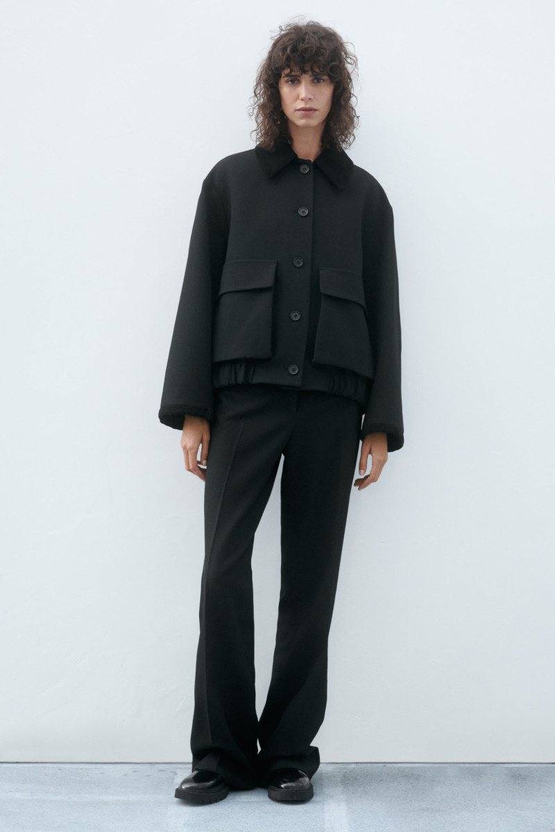 Mica Arganaraz featured in  the Zara catalogue for Autumn/Winter 2023