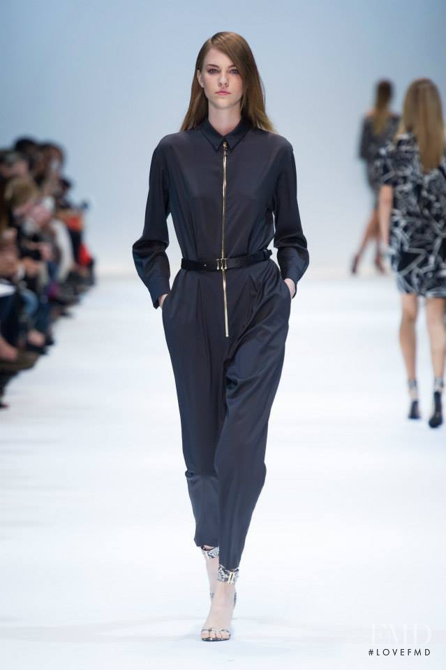 Nicole Pollard featured in  the Guy Laroche fashion show for Spring/Summer 2014
