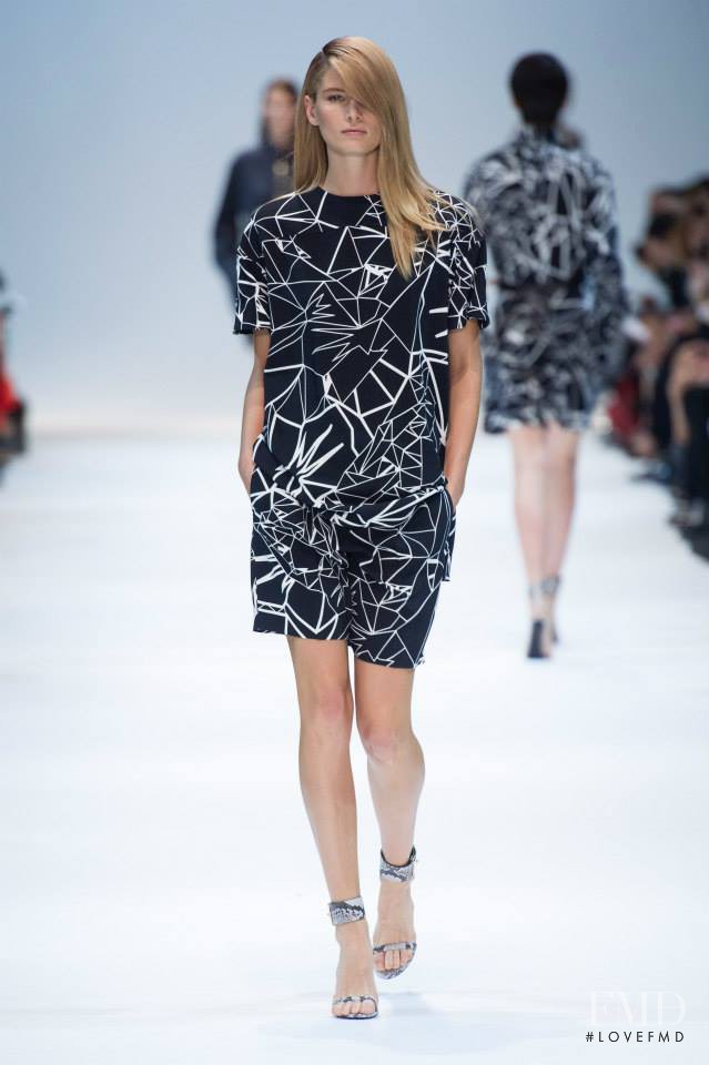 Ava Smith featured in  the Guy Laroche fashion show for Spring/Summer 2014