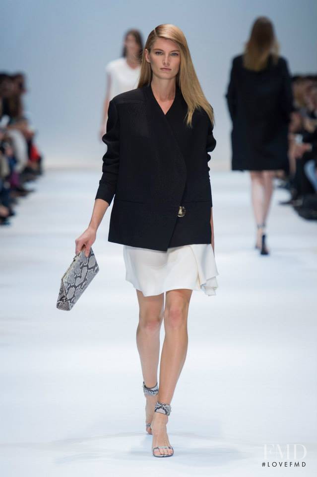 Ava Smith featured in  the Guy Laroche fashion show for Spring/Summer 2014