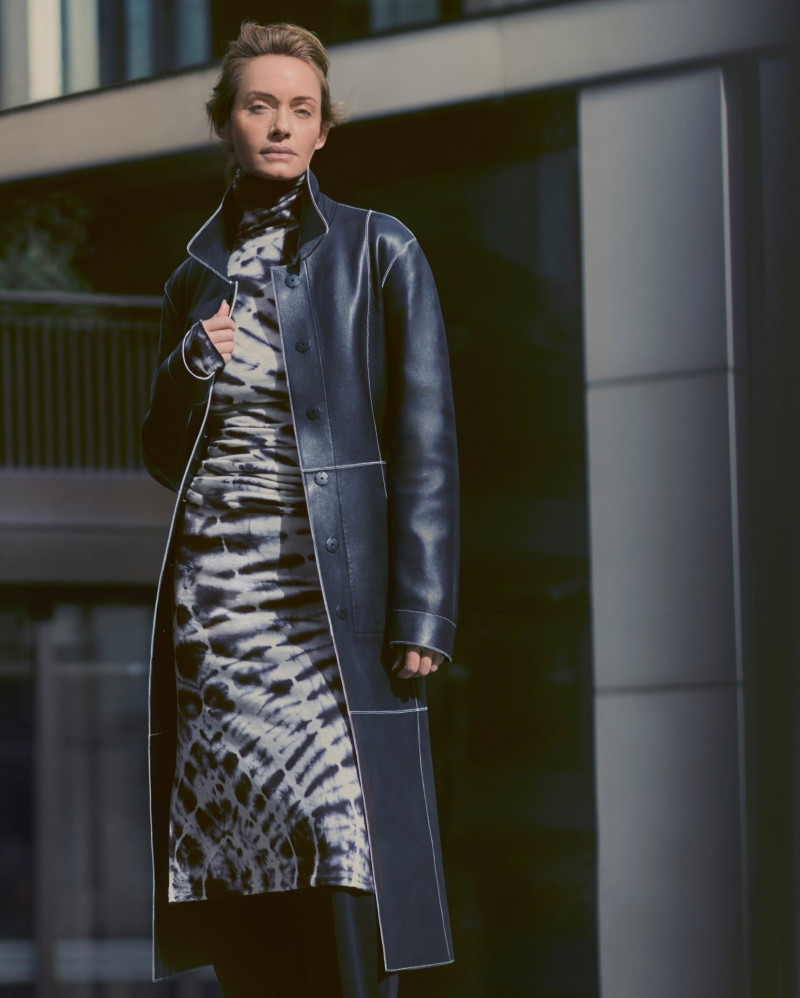 Amber Valletta featured in  the Joseph advertisement for Autumn/Winter 2023