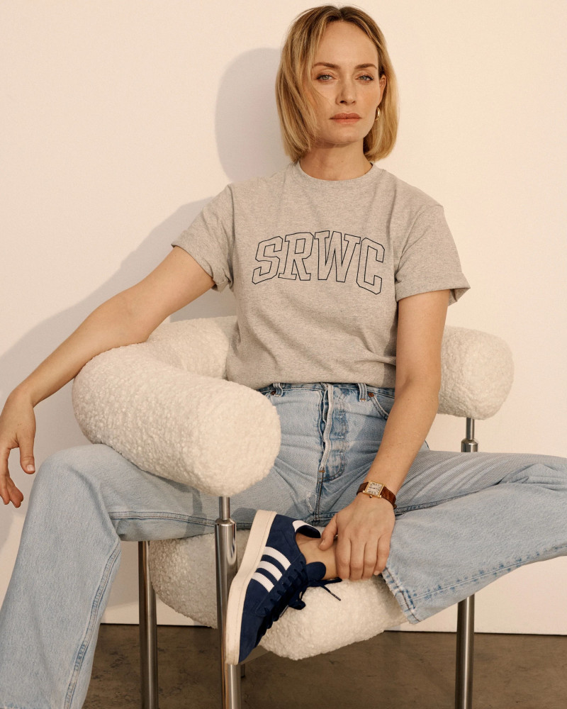 Amber Valletta featured in  the Sporty & Rich lookbook for Spring/Summer 2021