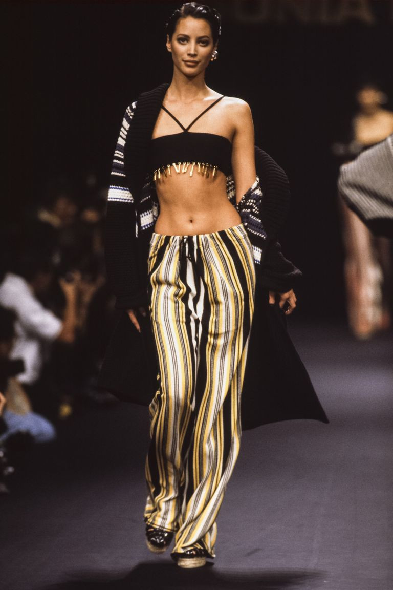 Christy Turlington featured in  the Sonia Rykiel fashion show for Spring/Summer 1994