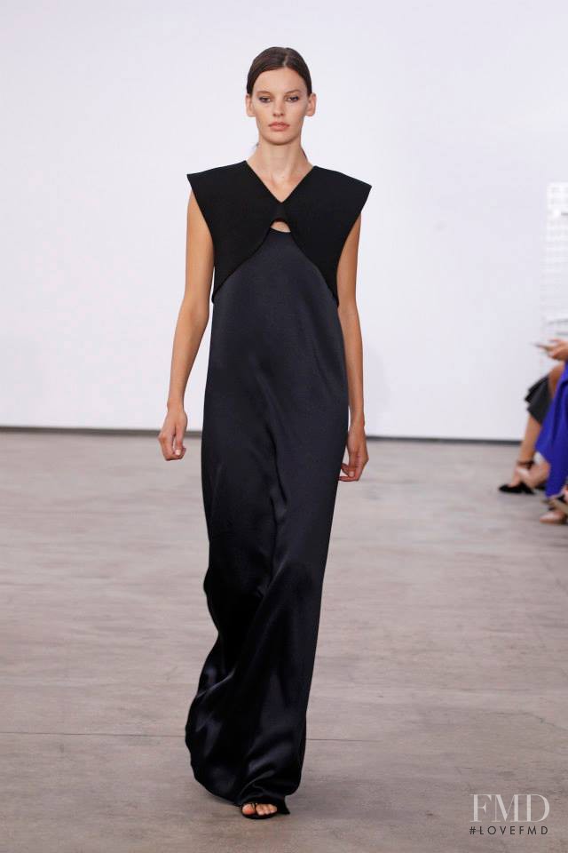 Amanda Murphy featured in  the Derek Lam fashion show for Spring/Summer 2014