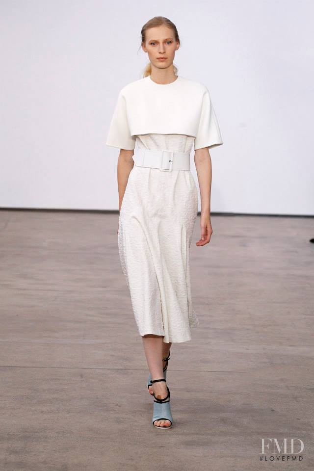Julia Nobis featured in  the Derek Lam fashion show for Spring/Summer 2014