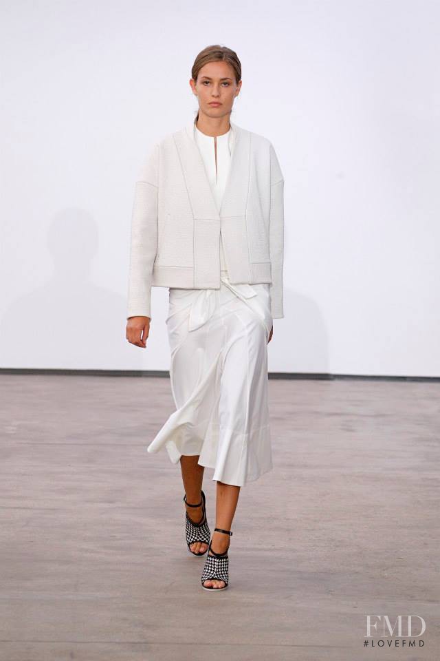 Nadja Bender featured in  the Derek Lam fashion show for Spring/Summer 2014