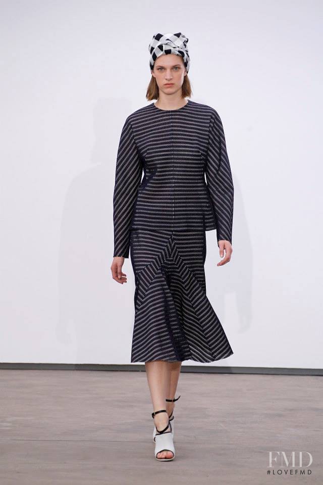 Ashleigh Good featured in  the Derek Lam fashion show for Spring/Summer 2014