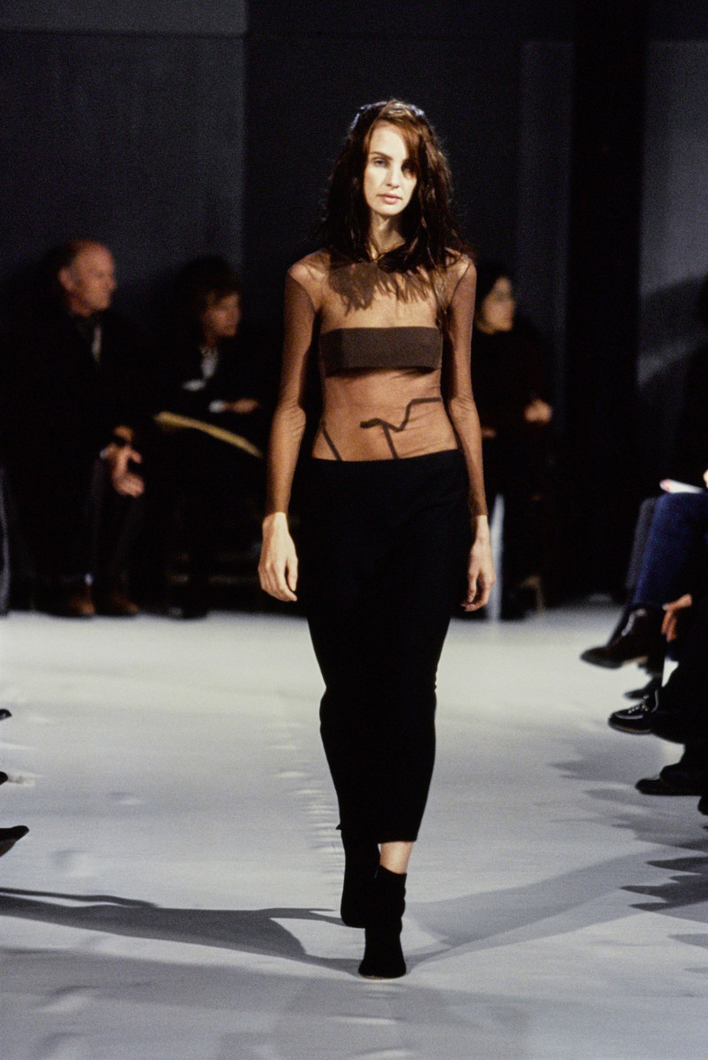 Ann Demeulemeester fashion show for Spring/Summer 1997
