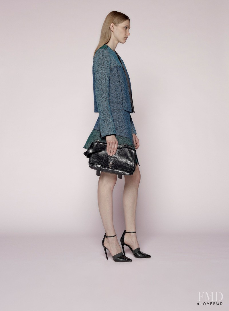 Irina Nikolaeva featured in  the Proenza Schouler lookbook for Autumn/Winter 2013