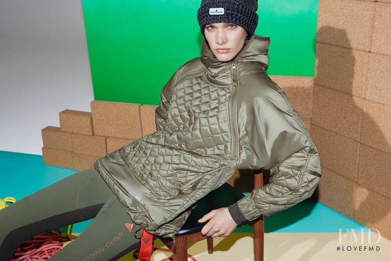 Irina Nikolaeva featured in  the Adidas by Stella McCartney advertisement for Autumn/Winter 2013