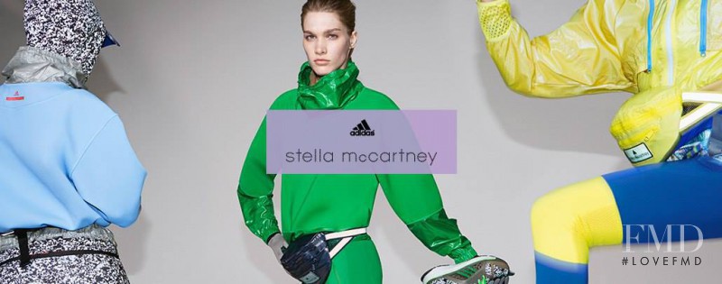 Irina Nikolaeva featured in  the Adidas by Stella McCartney advertisement for Autumn/Winter 2013