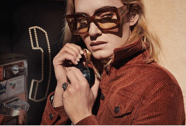Amber Valletta featured in  the Jacques Marie Mage advertisement for Spring/Summer 2019