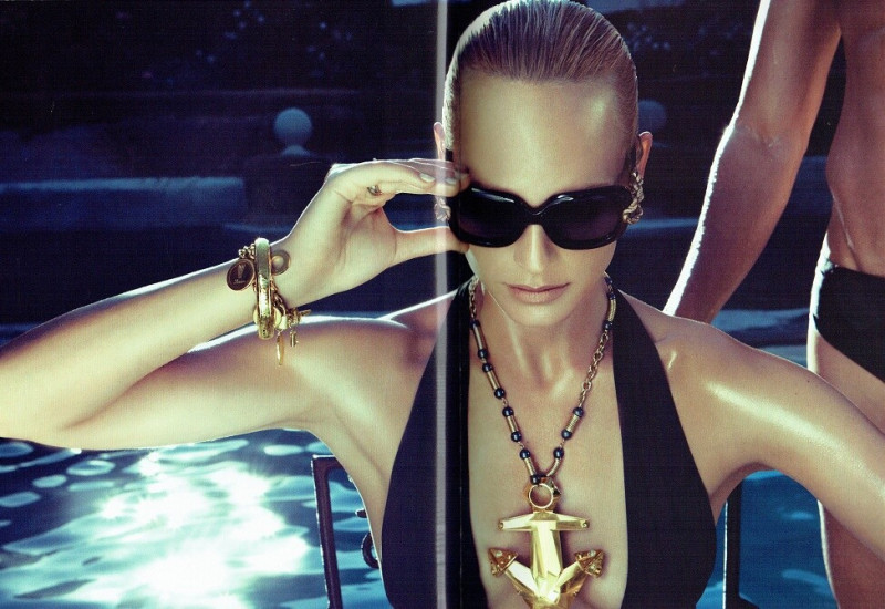 Amber Valletta featured in  the Loewe catalogue for Spring/Summer 2009
