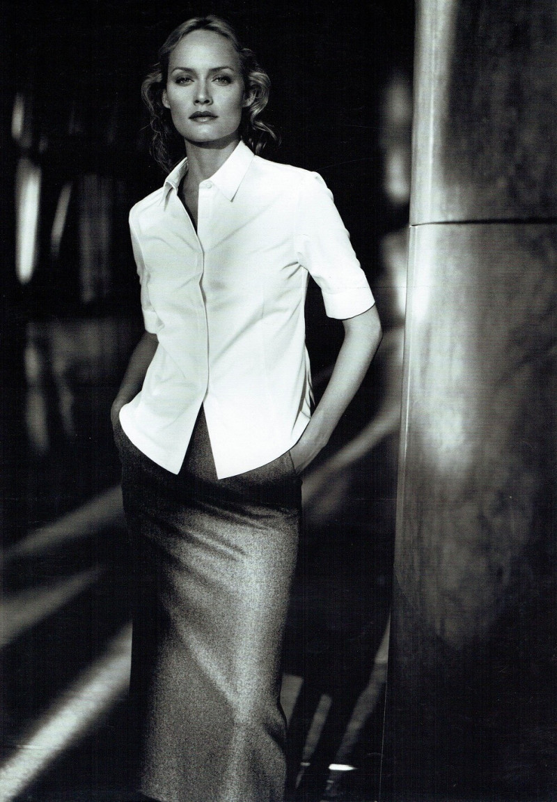 Amber Valletta featured in  the Zara catalogue for Autumn/Winter 1998