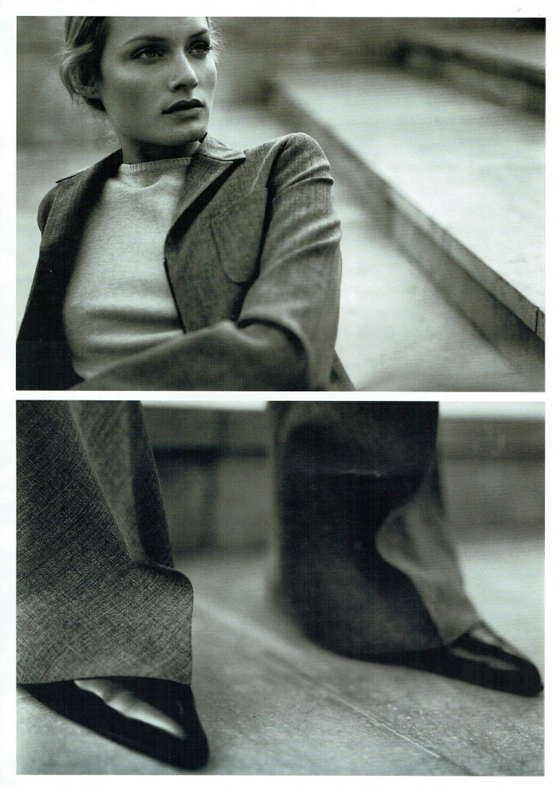 Amber Valletta featured in  the Zara catalogue for Autumn/Winter 1998