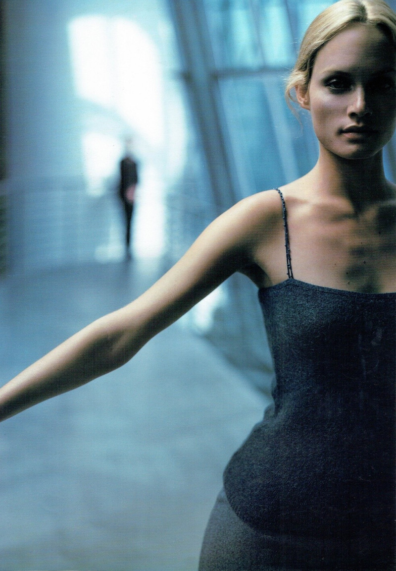 Amber Valletta featured in  the Zara catalogue for Autumn/Winter 1998