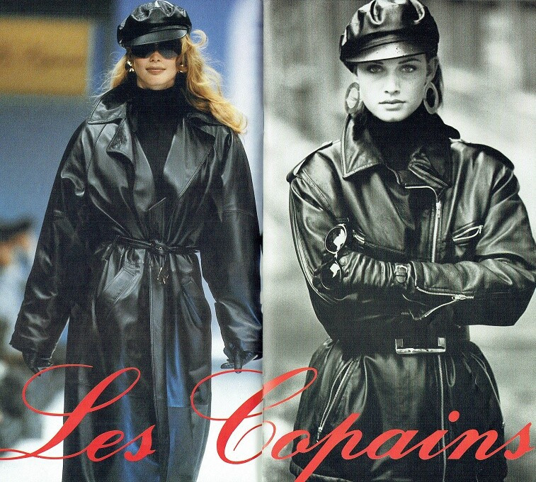 Amber Valletta featured in  the Les Copains catalogue for Autumn/Winter 1992