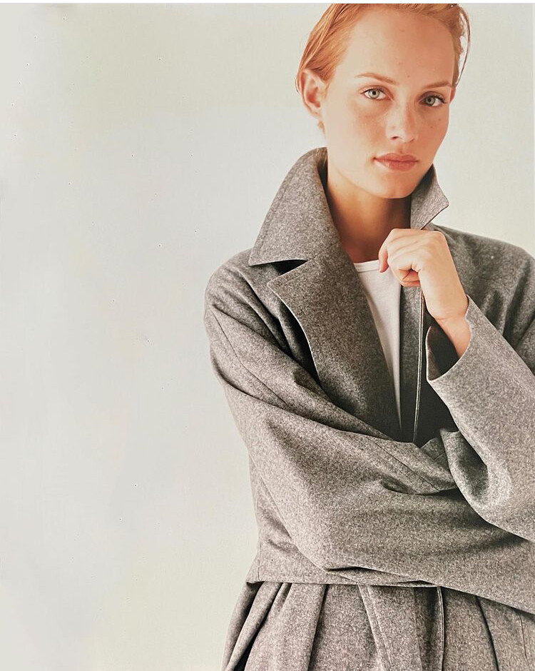 Amber Valletta featured in  the J.Crew catalogue for Spring/Summer 1995