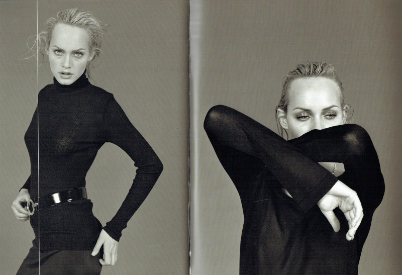 Amber Valletta featured in  the Strenesse Gabriele Strehle catalogue for Autumn/Winter 1996