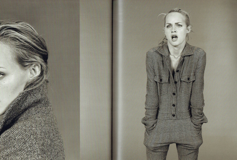 Amber Valletta featured in  the Strenesse Gabriele Strehle catalogue for Autumn/Winter 1996