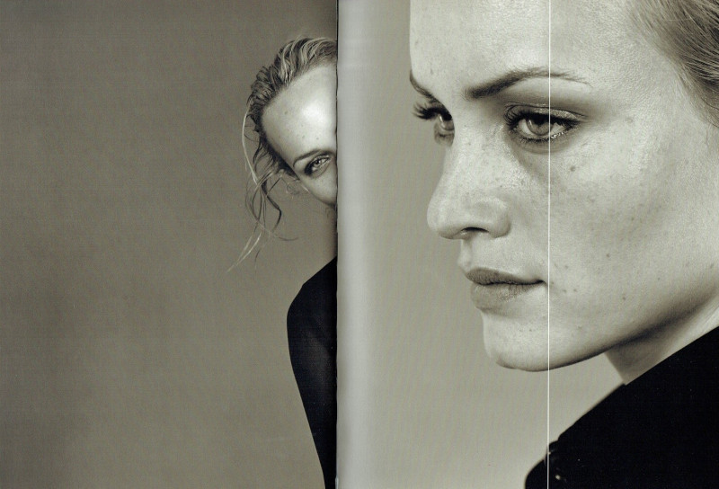Amber Valletta featured in  the Strenesse Gabriele Strehle catalogue for Autumn/Winter 1996