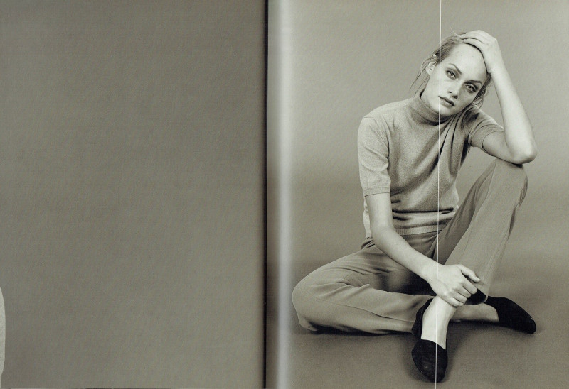 Amber Valletta featured in  the Strenesse Gabriele Strehle catalogue for Autumn/Winter 1996