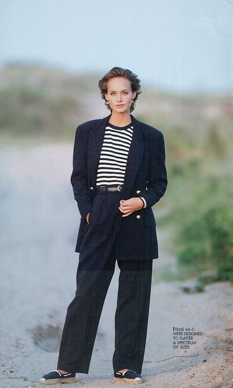 Amber Valletta featured in  the Neiman Marcus catalogue for Spring/Summer 1993