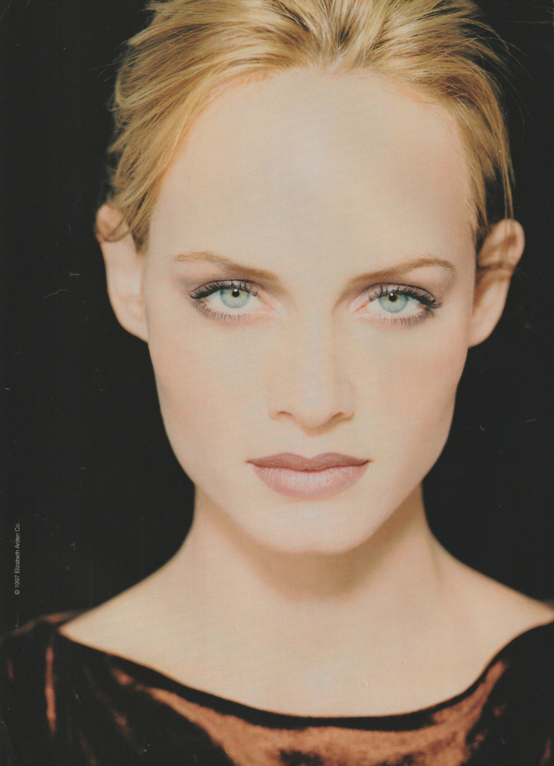 Amber Valletta featured in  the Elizabeth Arden advertisement for Spring/Summer 1997