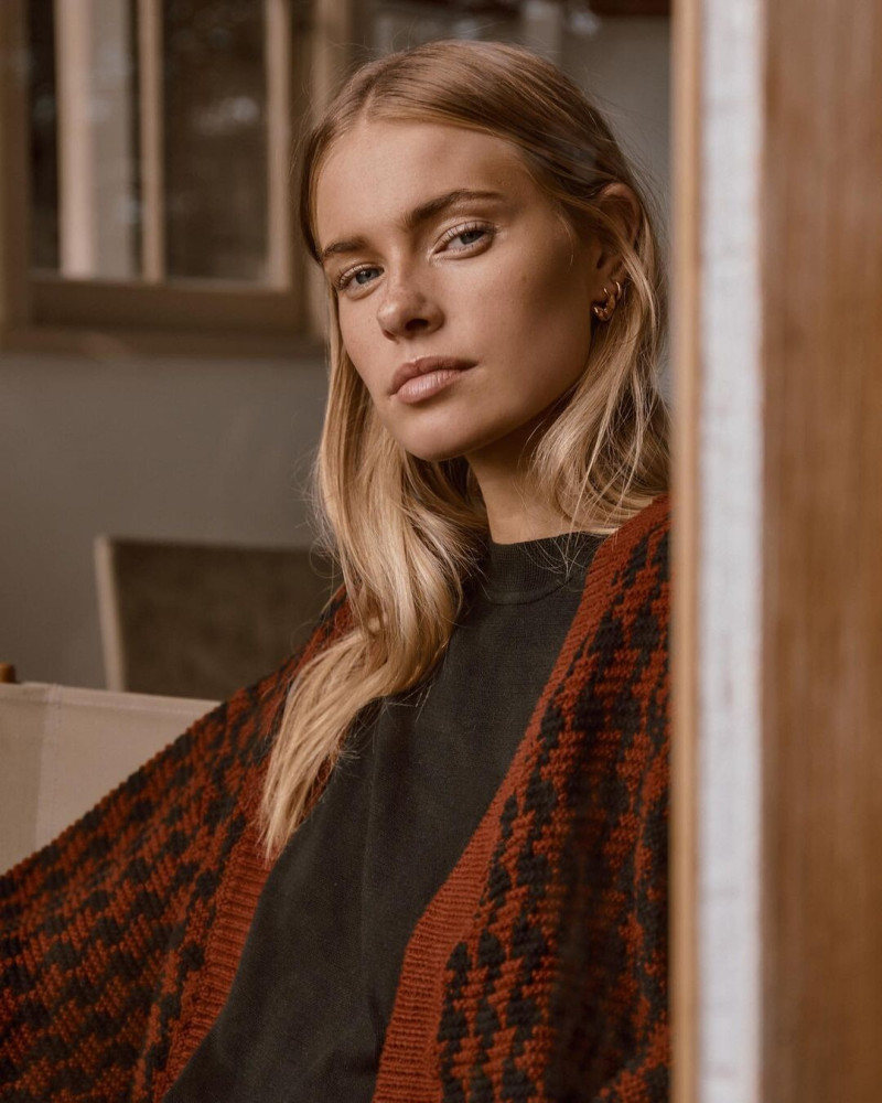 Sianie Aitken featured in  the Little Lies lookbook for Winter 2023