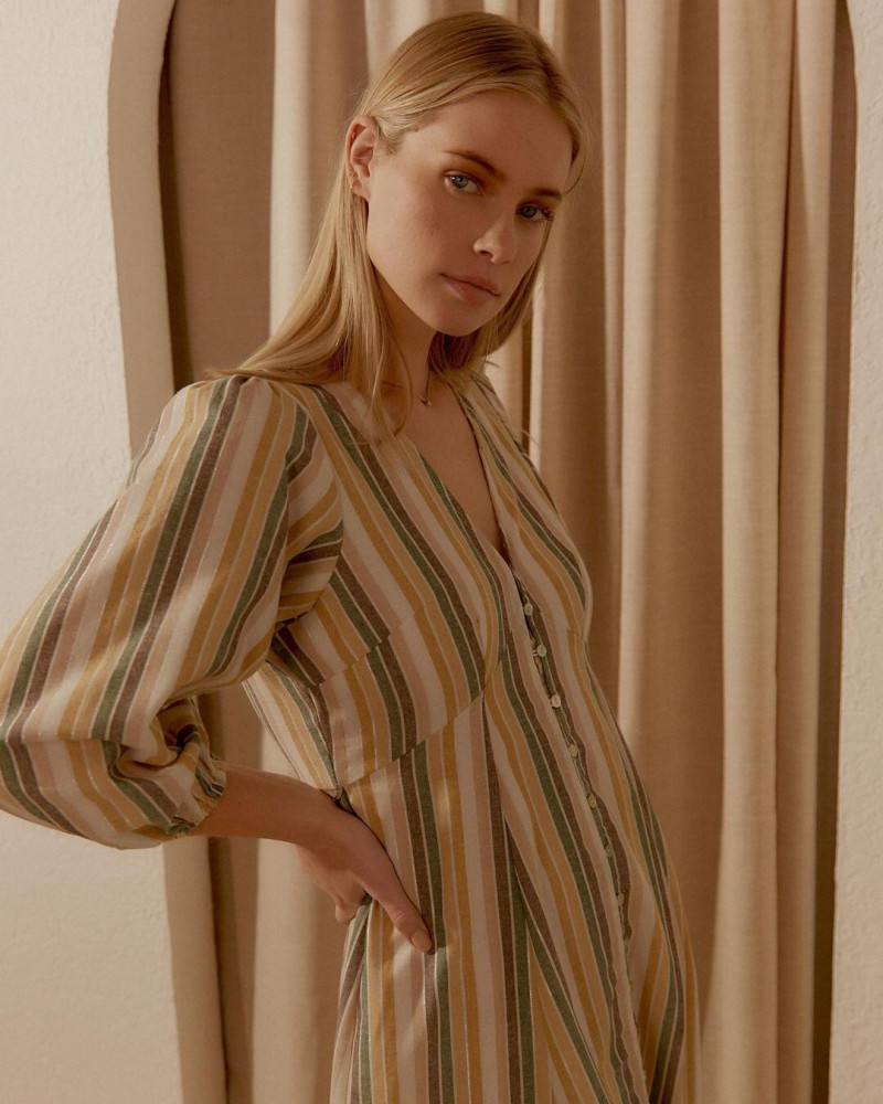 Sianie Aitken featured in  the Heychic catalogue for Spring/Summer 2022