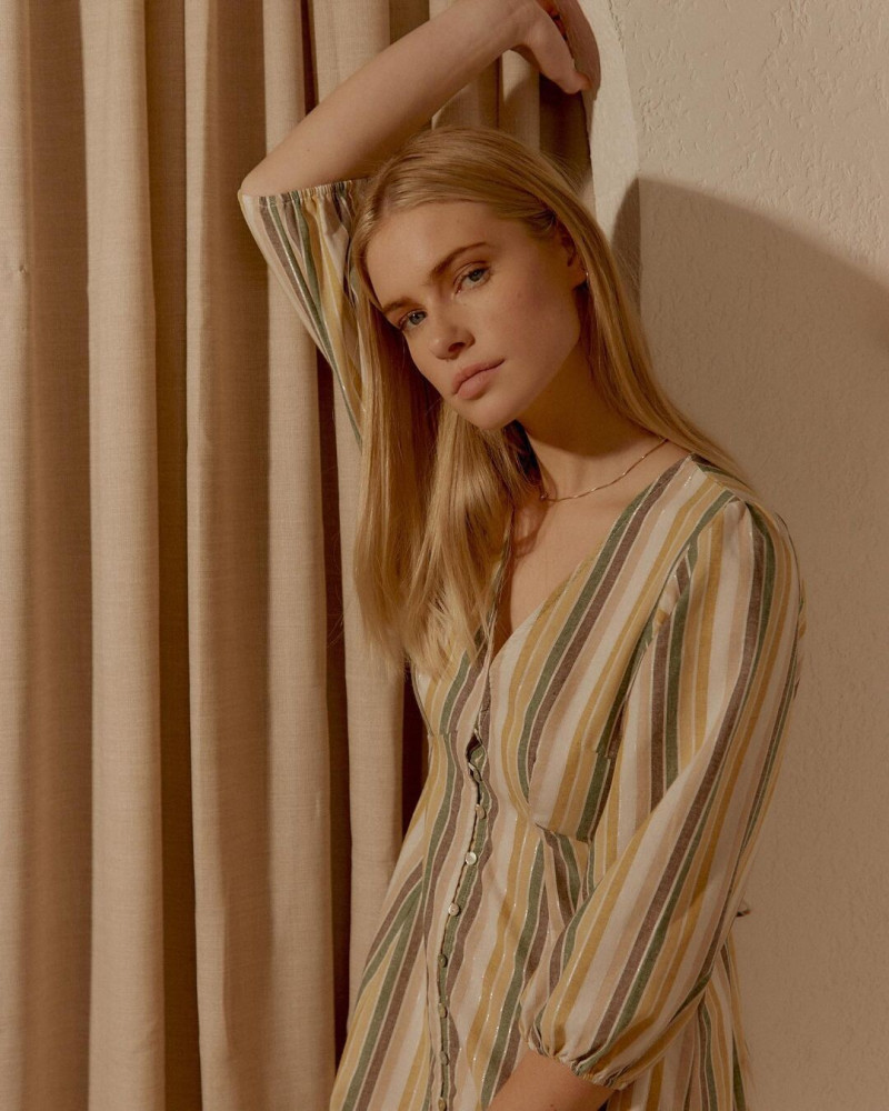 Sianie Aitken featured in  the Heychic catalogue for Spring/Summer 2022