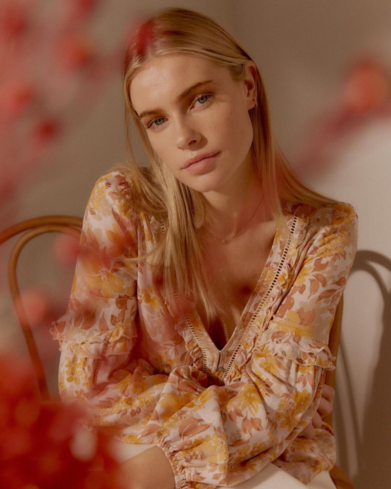 Sianie Aitken featured in  the Heychic catalogue for Spring/Summer 2022