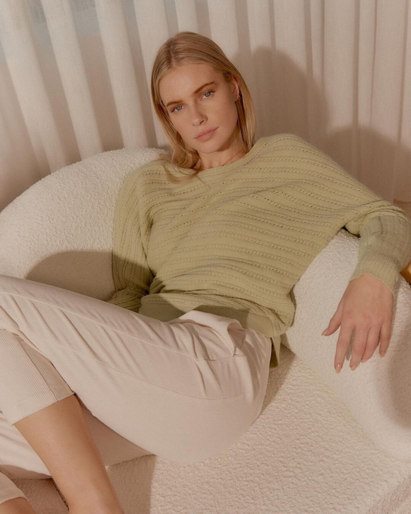 Sianie Aitken featured in  the Heychic catalogue for Spring/Summer 2022