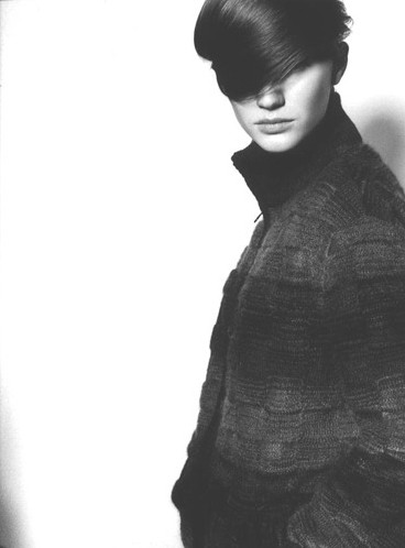 Gisele Bundchen featured in  the Missoni advertisement for Autumn/Winter 1998