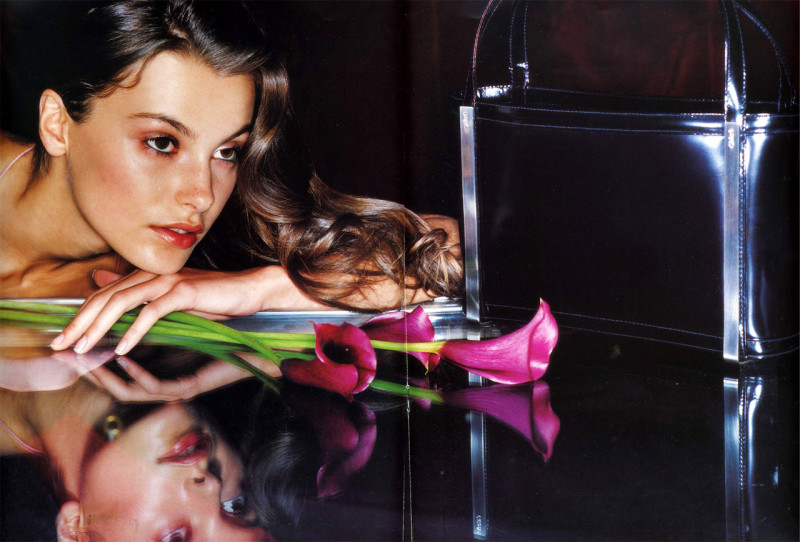 Gisele Bundchen featured in  the Chloe advertisement for Autumn/Winter 1998