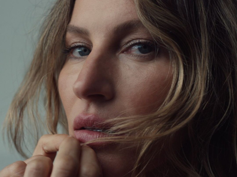 Gisele Bundchen featured in  the IWC advertisement for Spring/Summer 2023