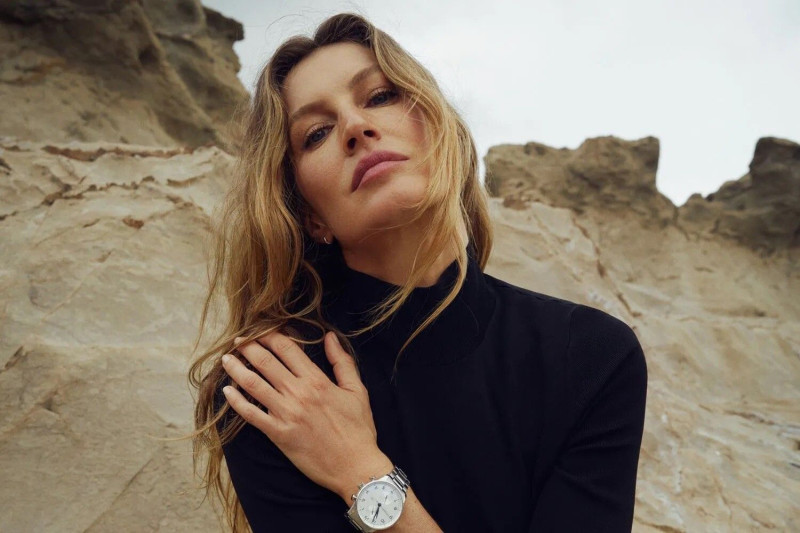 Gisele Bundchen featured in  the IWC advertisement for Autumn/Winter 2022