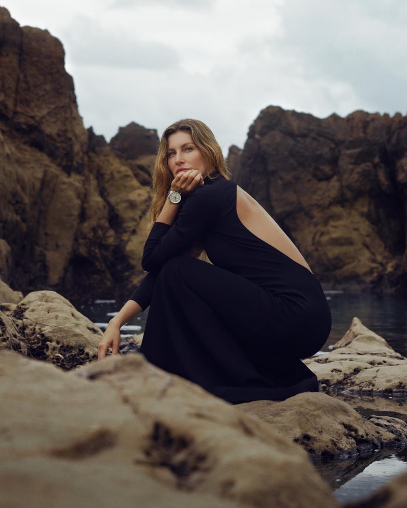 Gisele Bundchen featured in  the IWC advertisement for Autumn/Winter 2022