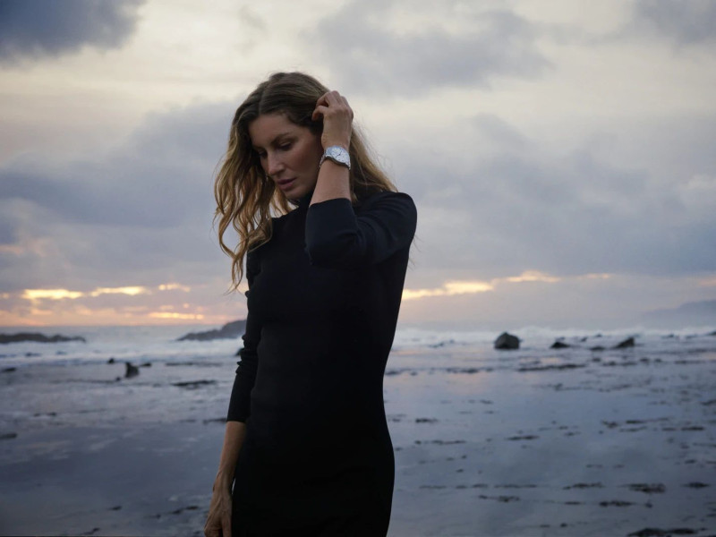 Gisele Bundchen featured in  the IWC advertisement for Autumn/Winter 2022