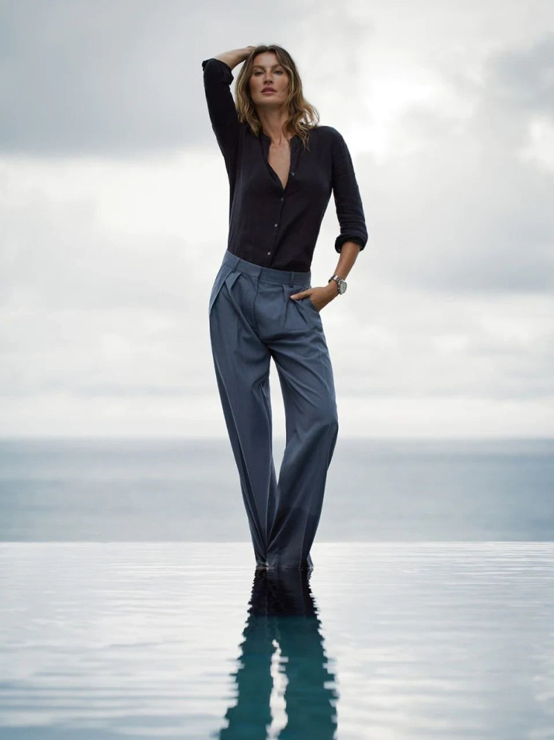 Gisele Bundchen featured in  the IWC advertisement for Autumn/Winter 2022