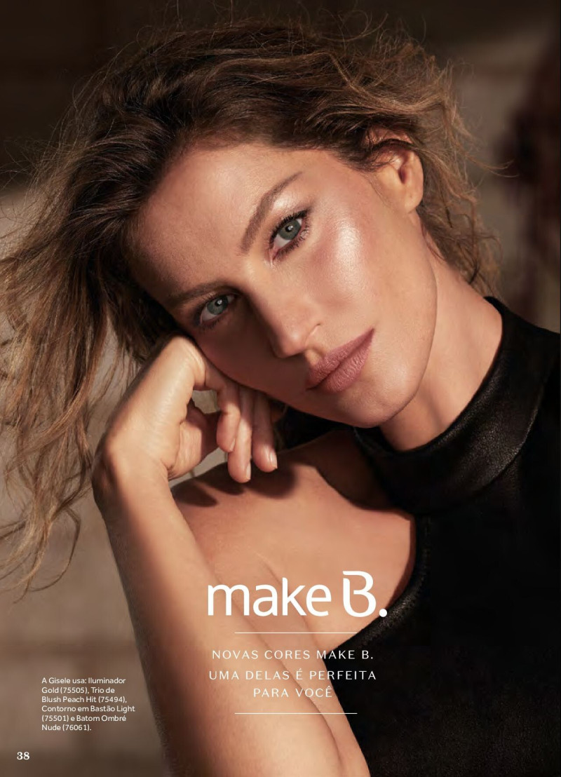 Gisele Bundchen featured in  the O Boticario advertisement for Autumn/Winter 2019