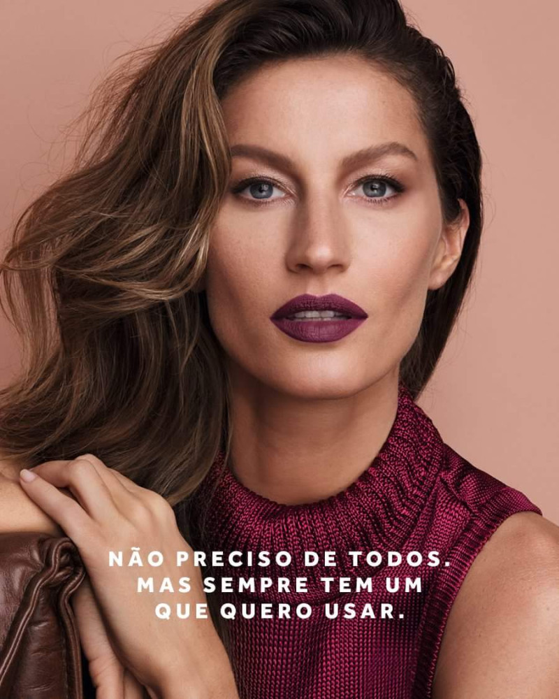 Gisele Bundchen featured in  the O Boticario advertisement for Spring/Summer 2018